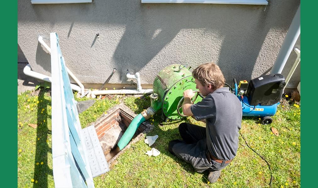 Greenstar Drain Jetting in a Home Drain