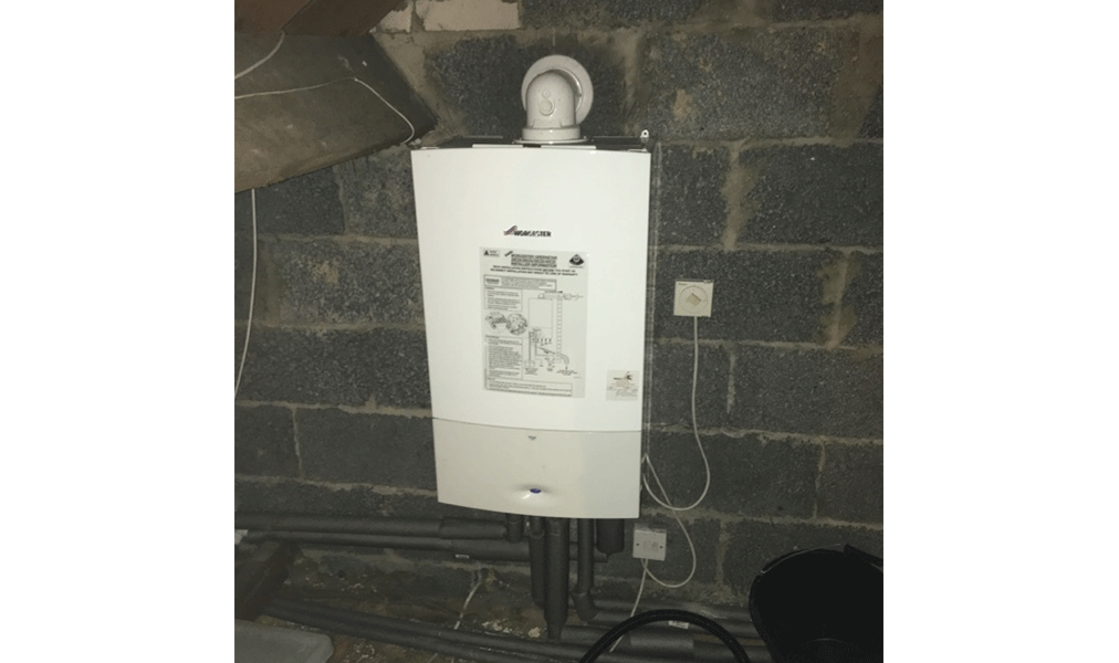 Old boiler to be replaced