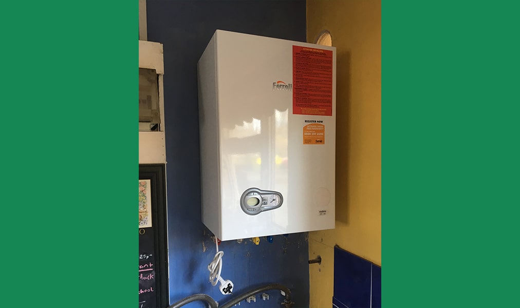 Ferroli Modena HE 27C boiler installation
