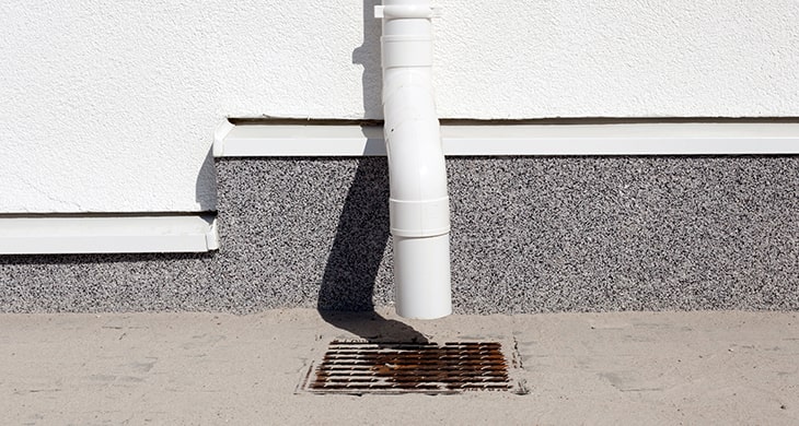 House Outdoor Drain